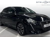 Used Peugeot 208 Allure 102 HP (75 kW) 2020 Black Hatchback