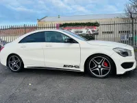 Used Mercedes CLA220 AMG 2014 White Coupe