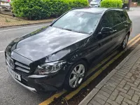 Used Mercedes C220 194 HP (142 kW) 2018 Black Estate