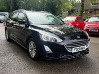 Used Ford Focus Titanium 120 HP (88 kW) 2019 Black Estate