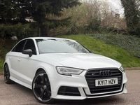 Used Audi S3 2017 White Sedan