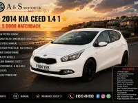 Used Kia Ceed 98 HP (72 kW) 2014 White Hatchback