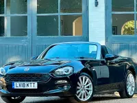 Used Fiat 124 Spider Lusso 140 HP (102 kW) 2017 Black Cabriolet