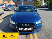 Begagnad Audi A3 S-Line 2013 Blå Halvkombi