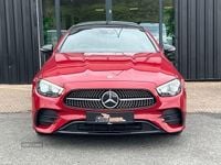 Used Mercedes E300 AMG line 258 HP (189 kW) 2023 Red Coupe