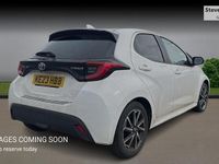 Used Toyota Yaris Hybrid Design 2023 White Hatchback