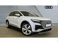 Used Audi Q4 e-tron S-Line 150 kW (204 HP) 2023 White SUV