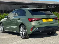 New Audi A3 Sportback Black Edition 2026 Green Hatchback
