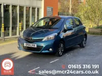 Used Toyota Yaris Plus 101 HP (74 kW) 2014 Blue Hatchback