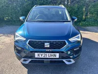 Usado Seat Ateca SE Technology 150 HP (110 kW) 2021 Azul SUV