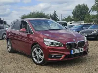 Used BMW 218 Luxury Line 2017 Red Hatchback