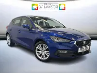 Used Seat Leon SE Dynamic 2021 Blue Hatchback