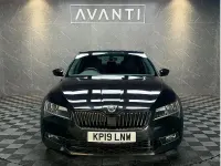Used Skoda Superb SportLine 272 HP (200 kW) 2019 Black Hatchback