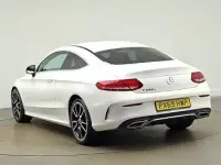 Used Mercedes C220 AMG Line Premium 194 HP (142 kW) 2019 White Coupe