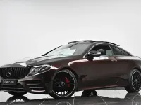 Used Mercedes E220 AMG Line Premium Plus 194 HP (142 kW) 2018 Red Coupe