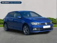 Begagnad VW Polo R-line 115 HK (84 kW) 2020 Blå Halvkombi