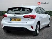 Używany Ford Focus Titanium 125 KM (91 kW) 2018 Biały Hatchback