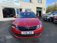 Used Skoda Octavia SE L 150 HP (110 kW) 2018 Velvet red metallic Estate