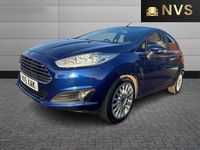 Used Ford Fiesta Titanium 2015 Blue Hatchback