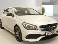 Used Mercedes CLA220 AMG line 177 HP (130 kW) 2017 Silver Sedan