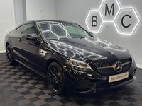 Used Mercedes C220 AMG line 194 HP (142 kW) 2019 Black Coupe