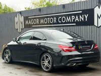 Used Mercedes CLA220 AMG line 2018 Black Sedan