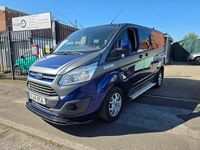 Used Ford Transit Custom Limited 125 HP (91 kW) 2014 Blue Van