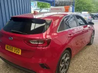 Used Kia Ceed 136 HP (100 kW) 2018 Red Hatchback