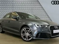 Used Audi A3 S-Line 150 HP (110 kW) 2019 Grey Sedan