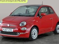 Used Fiat 500 Lounge 105 HP (77 kW) 2017 Red Hatchback