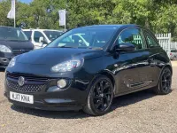 Used Vauxhall Adam S 70 HP (51 kW) 2017 Black Hatchback