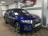 Used Audi Q5 S-Line 252 HP (185 kW) 2018 Blue SUV