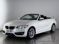 Used BMW 218 Sport Line 2018 White Cabriolet