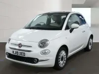 Used Fiat 500 Lounge 69 HP (50 kW) 2019 White Hatchback