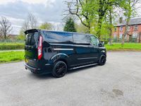 Used Ford Transit Custom Limited 130 HP (95 kW) 2017 Black Van