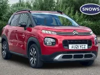 Used Citroën C3 Aircross PureTech 110 HP (80 kW) 2021 Red SUV