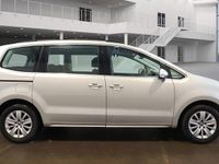 Used VW Sharan SE 140 HP (102 kW) 2014 Reflex silver MPV