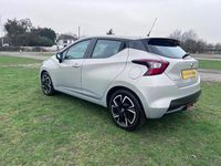 Used Nissan Micra Acenta 92 HP (67 kW) 2021 Silver Hatchback