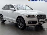 Used Audi Q5 S-line plus 190 HP (139 kW) 2016 White SUV