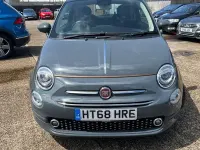 Used Fiat 500 Collezione 69 HP (50 kW) 2019 Grey Hatchback