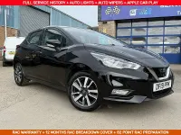 Used Nissan Micra Acenta 2019 Black Hatchback