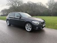 Used BMW 118 Sport Line 2016 Black Hatchback