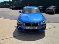 Used BMW 118 M Sport 136 HP (100 kW) 2019 Blue Hatchback