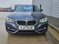 Used BMW 218 Sport Line 136 HP (100 kW) 2017 Grey Coupe
