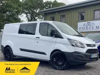 Used Ford Transit Custom 130 HP (95 kW) 2017 White Van