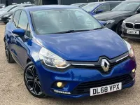 Used Renault Clio Iconic 90 HP (66 kW) 2018 Blue Hatchback