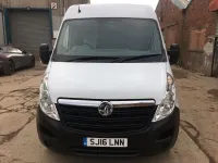 Used Vauxhall Movano 110 HP (80 kW) 2016 White MPV