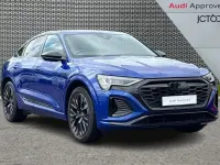 Used Audi Q8 e-tron Black Edition 250 kW (340 HP) 2024 Blue SUV