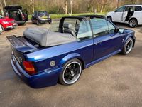 Used Ford Escort Convertible 105 HP (77 kW) 1990 Blue Cabriolet
