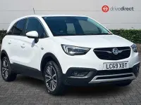 Used Vauxhall Crossland X Elite 130 HP (95 kW) 2019 White SUV